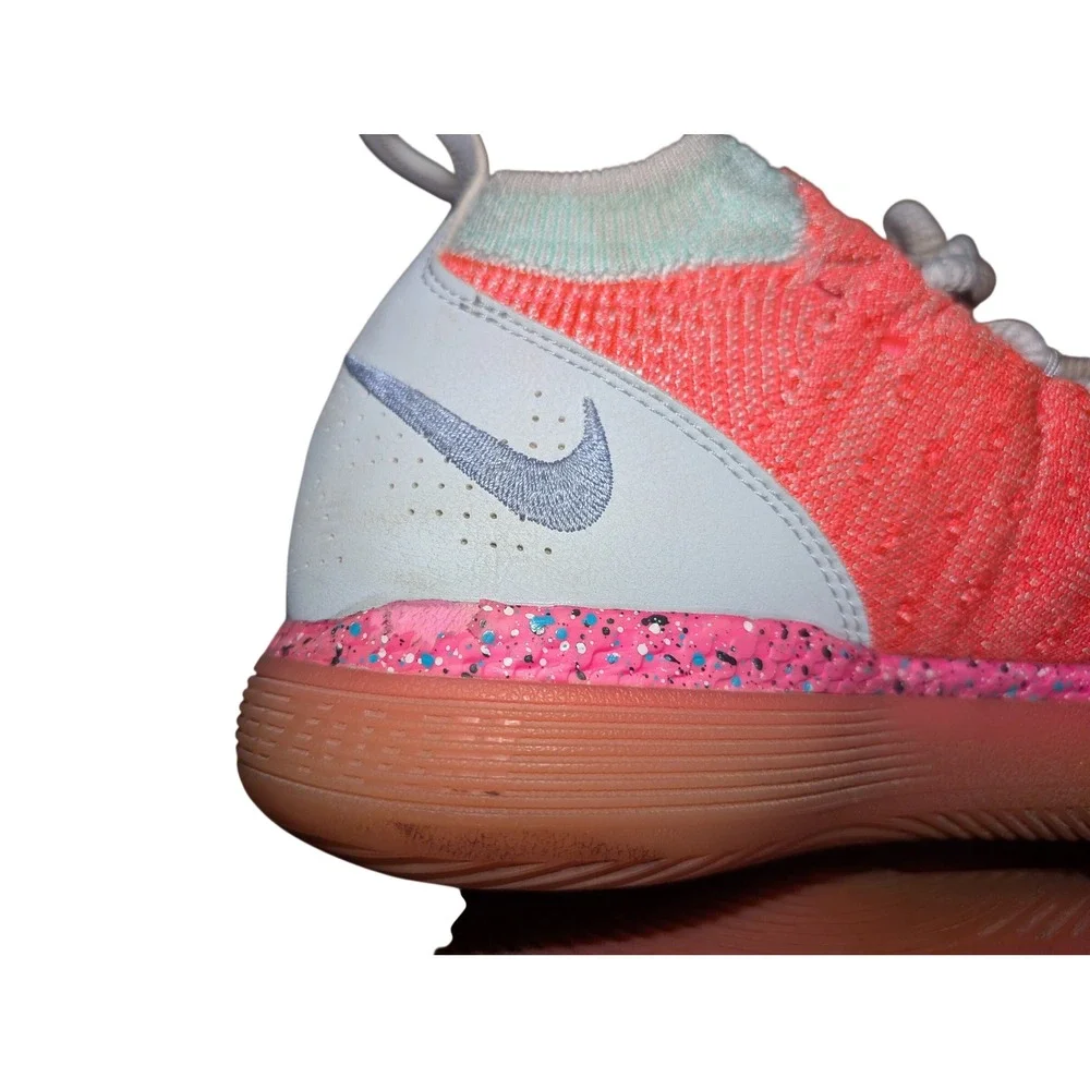 Nike Zoom KD 11 EYBL Peach Jam Hot Punch Lime Blast AO2602-600 Mens Basketball